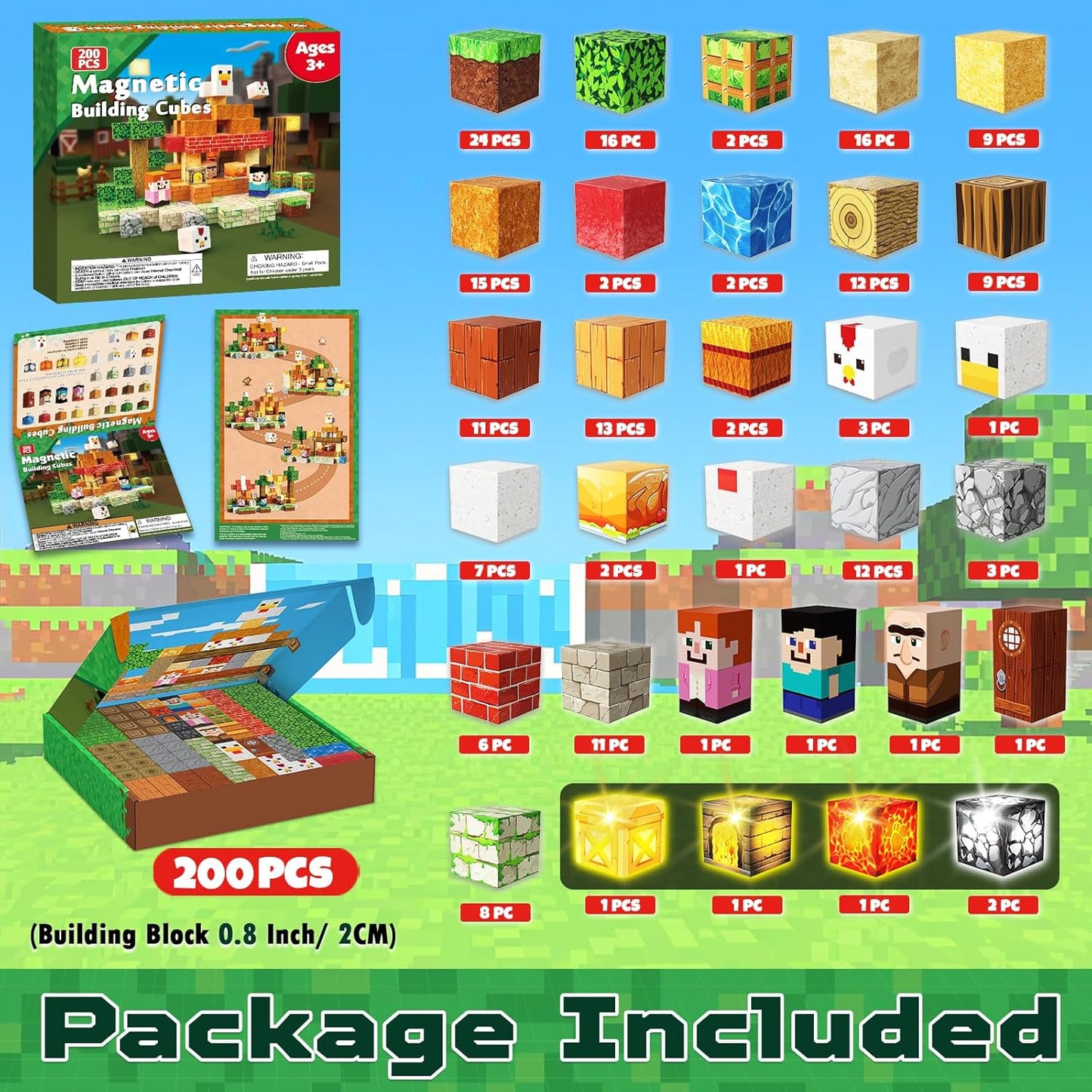 WonderLab™【Chicken Store】Building Blocks