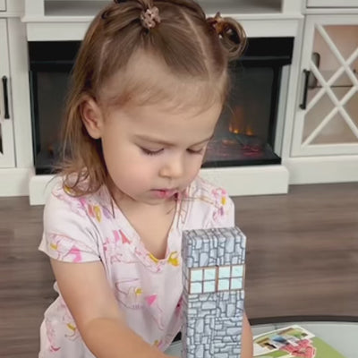 300pcs WonderLab™ Building Blocks + Storage Box