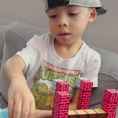 300pcs WonderLab™ Building Blocks + Storage Box