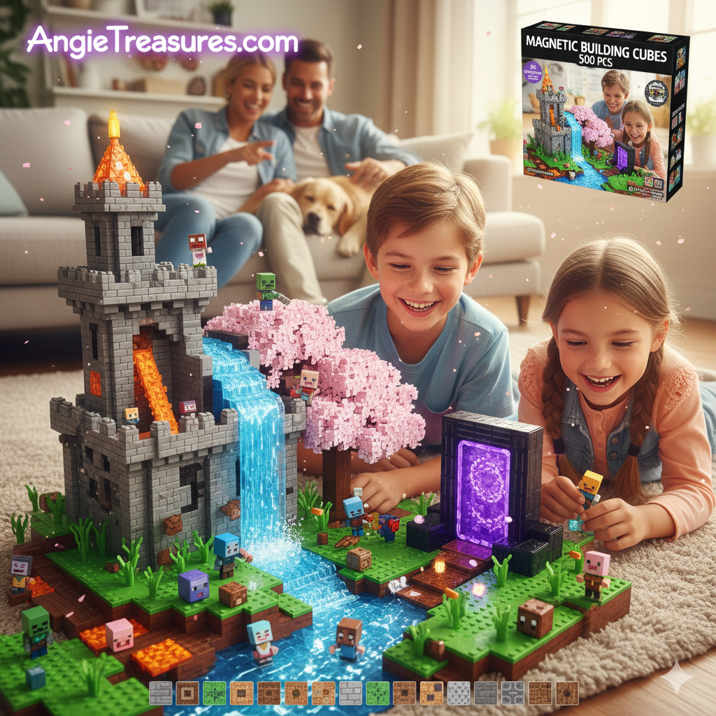 300pcs WonderLab™ Building Blocks + Storage Box