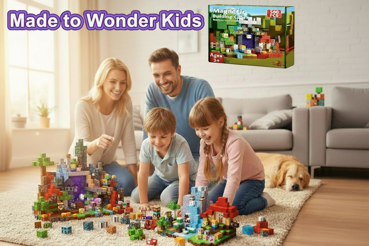 300pcs WonderLab™ Building Blocks + Storage Box