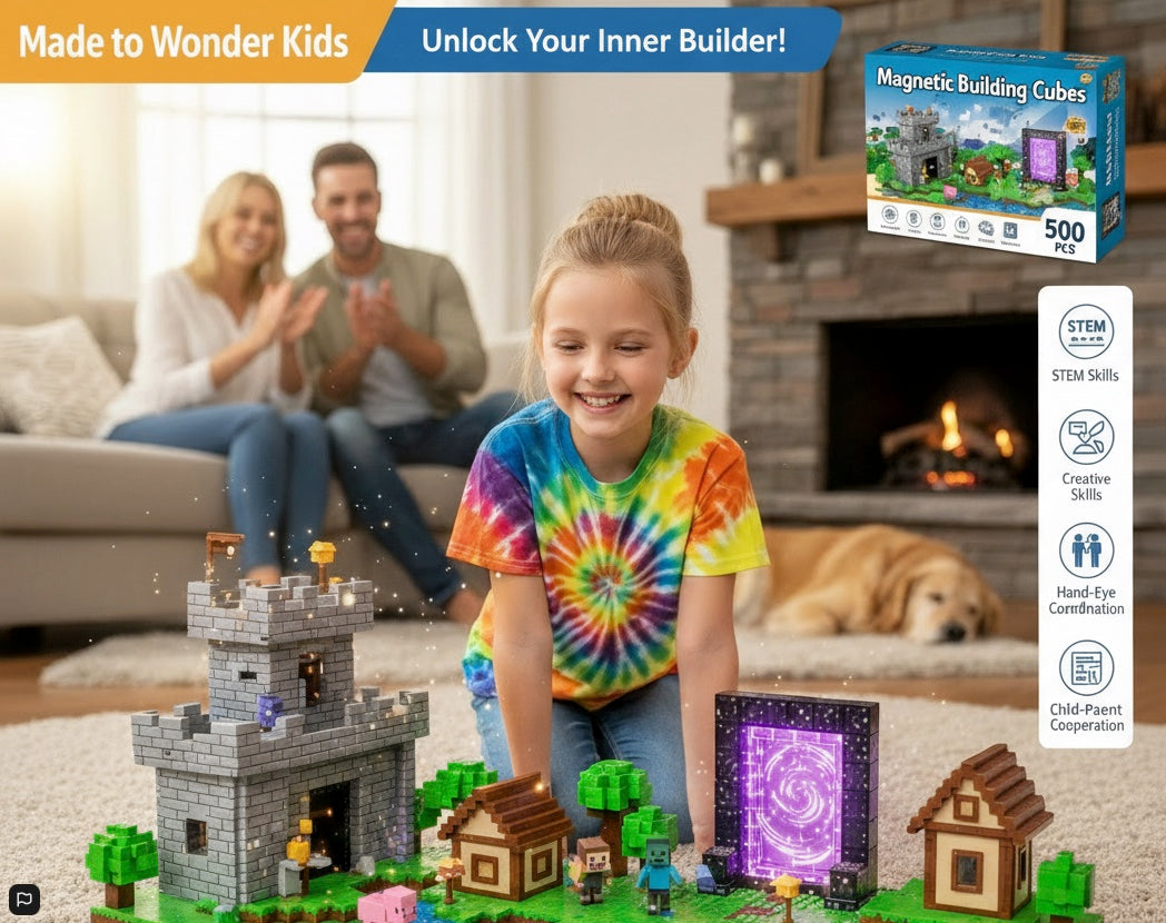 300pcs WonderLab™ Building Blocks