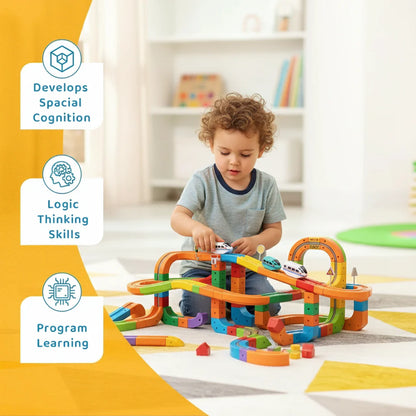 81pcs WonderTrack™ Magnetic Train Set