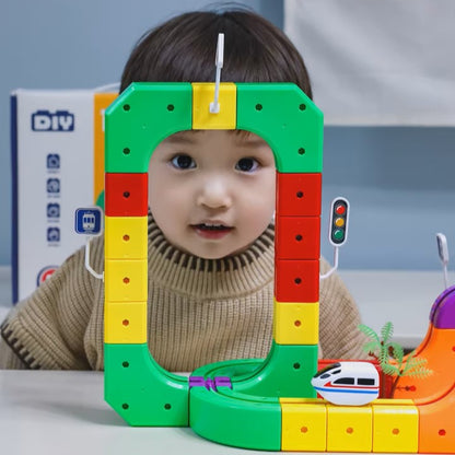 81pcs WonderTrack™ Magnetic Train Set