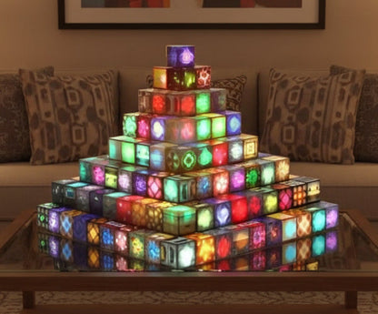 Magnetic Light Cubes