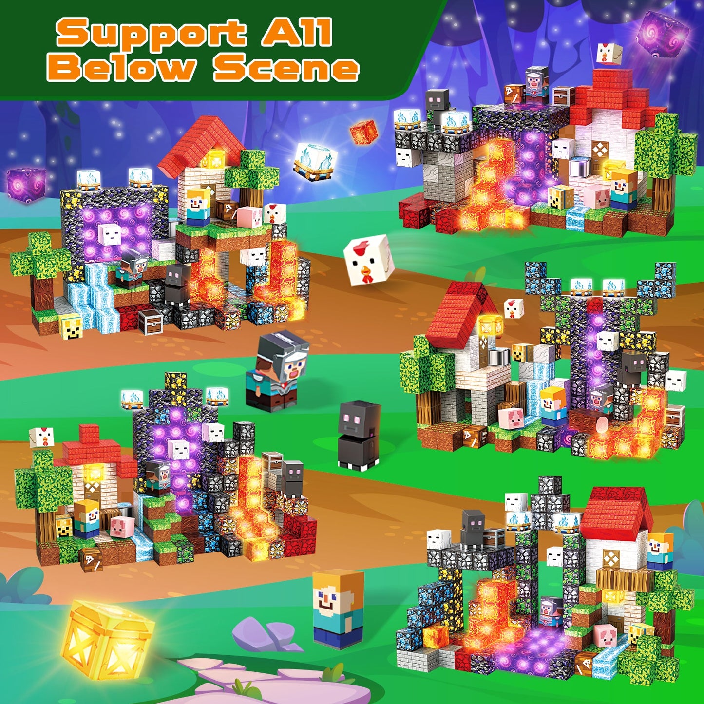 WonderLab™【Magic Forest】Building Blocks