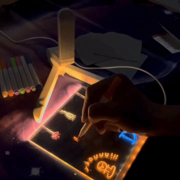 WonderGlow™ LED Drawing Board for Kids
