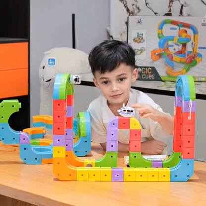 81pcs WonderTrack™ Magnetic Train Set