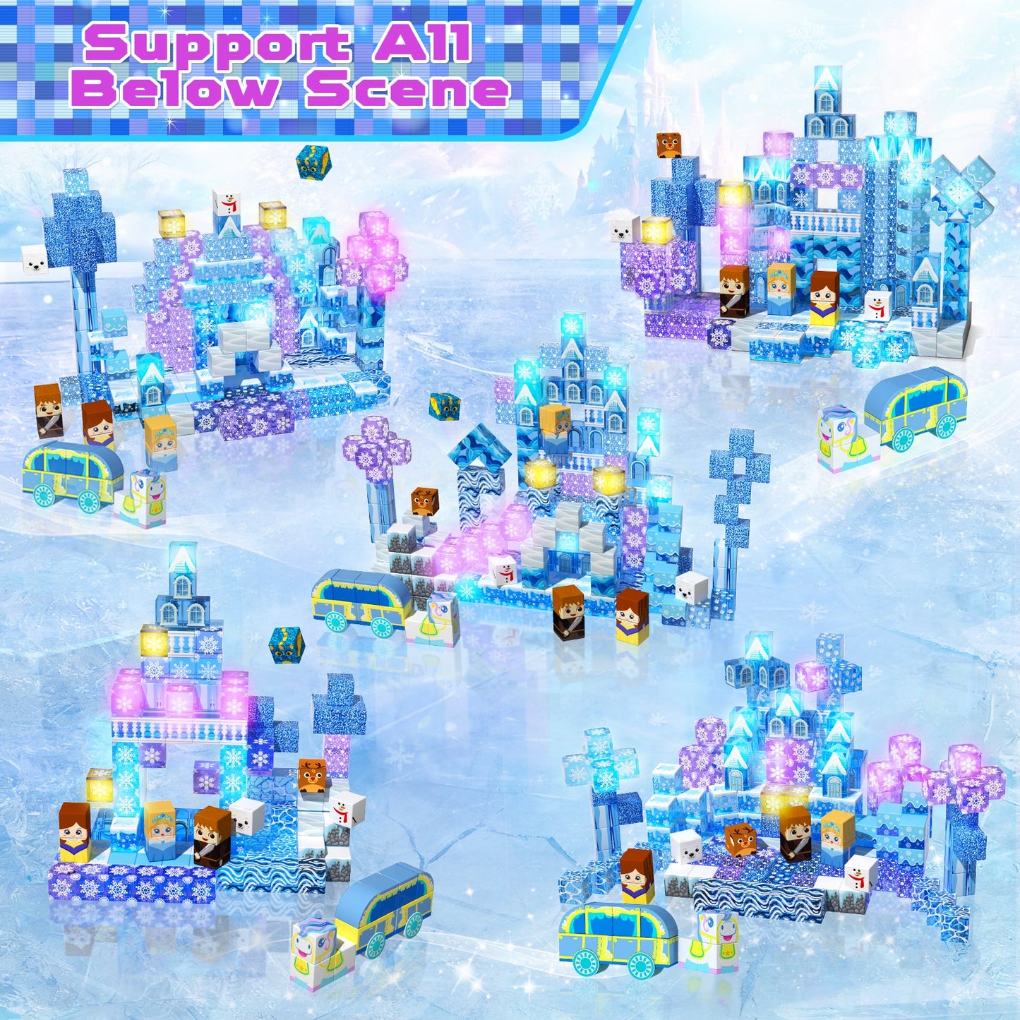 WonderLab™【Ice Valley】Building Blocks