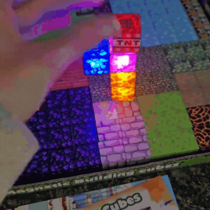 Magnetic Light Cubes
