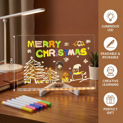 WonderGlow™ LED Drawing Board for Kids