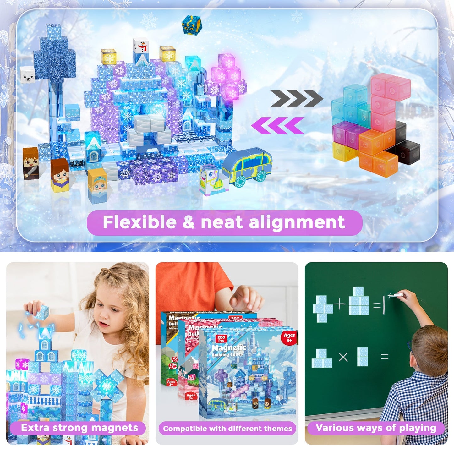 WonderLab™【Ice Valley】Building Blocks