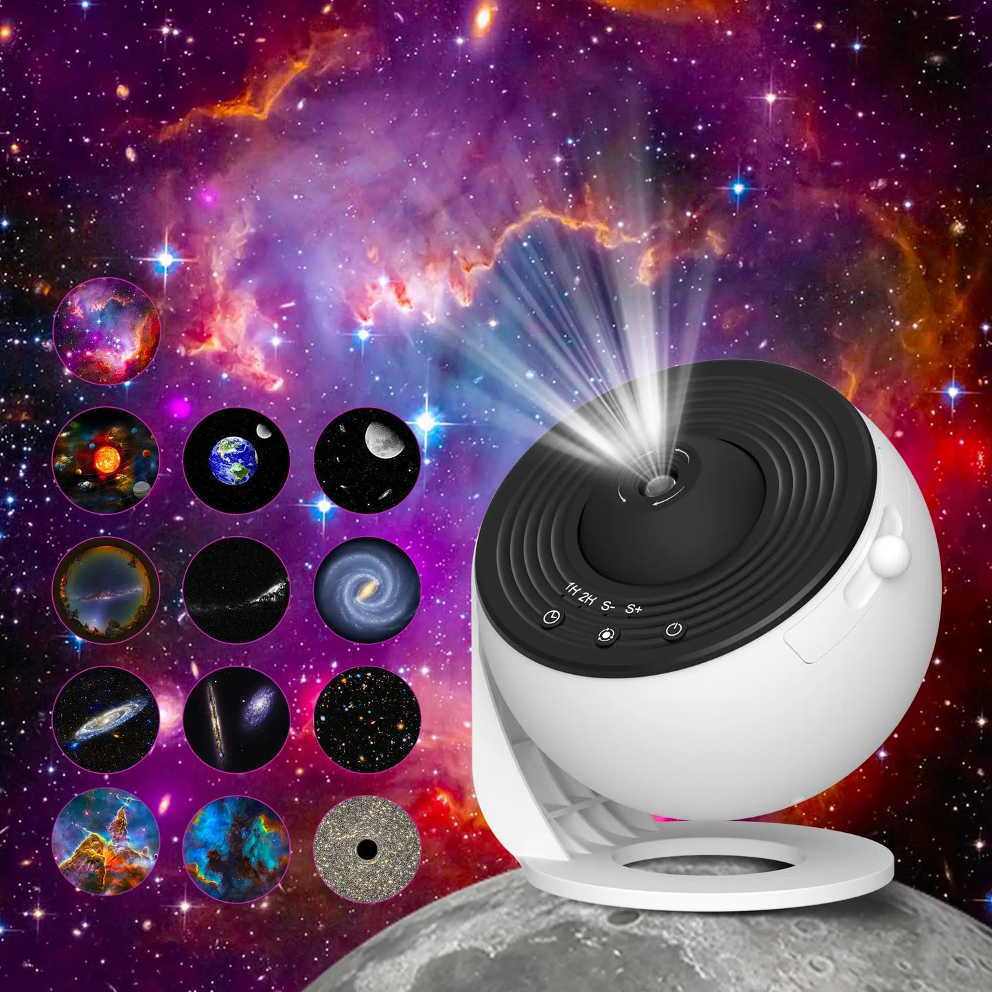 Galactic Night Light Projector