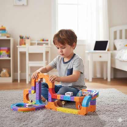 81pcs WonderTrack™ Magnetic Train Set