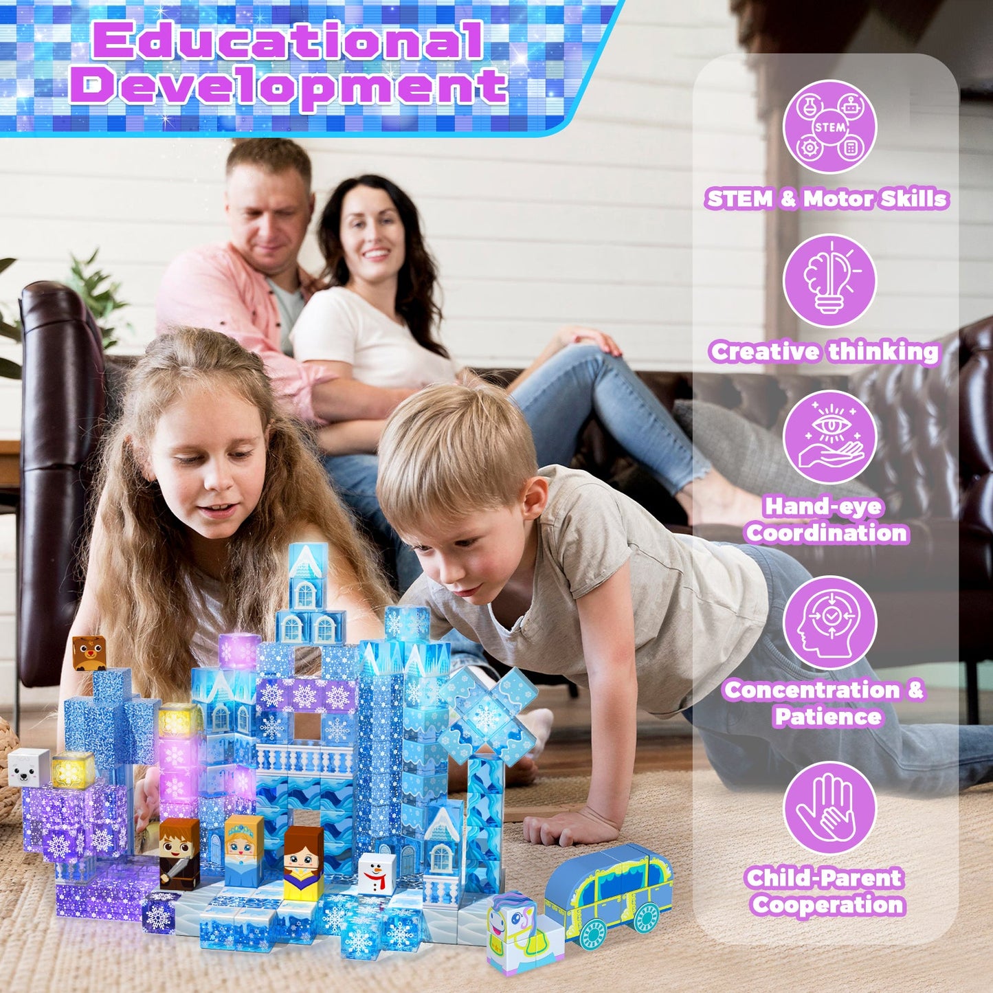 WonderLab™【Ice Valley】Building Blocks