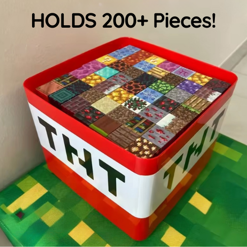 300pcs WonderLab™ Building Blocks + Storage Box