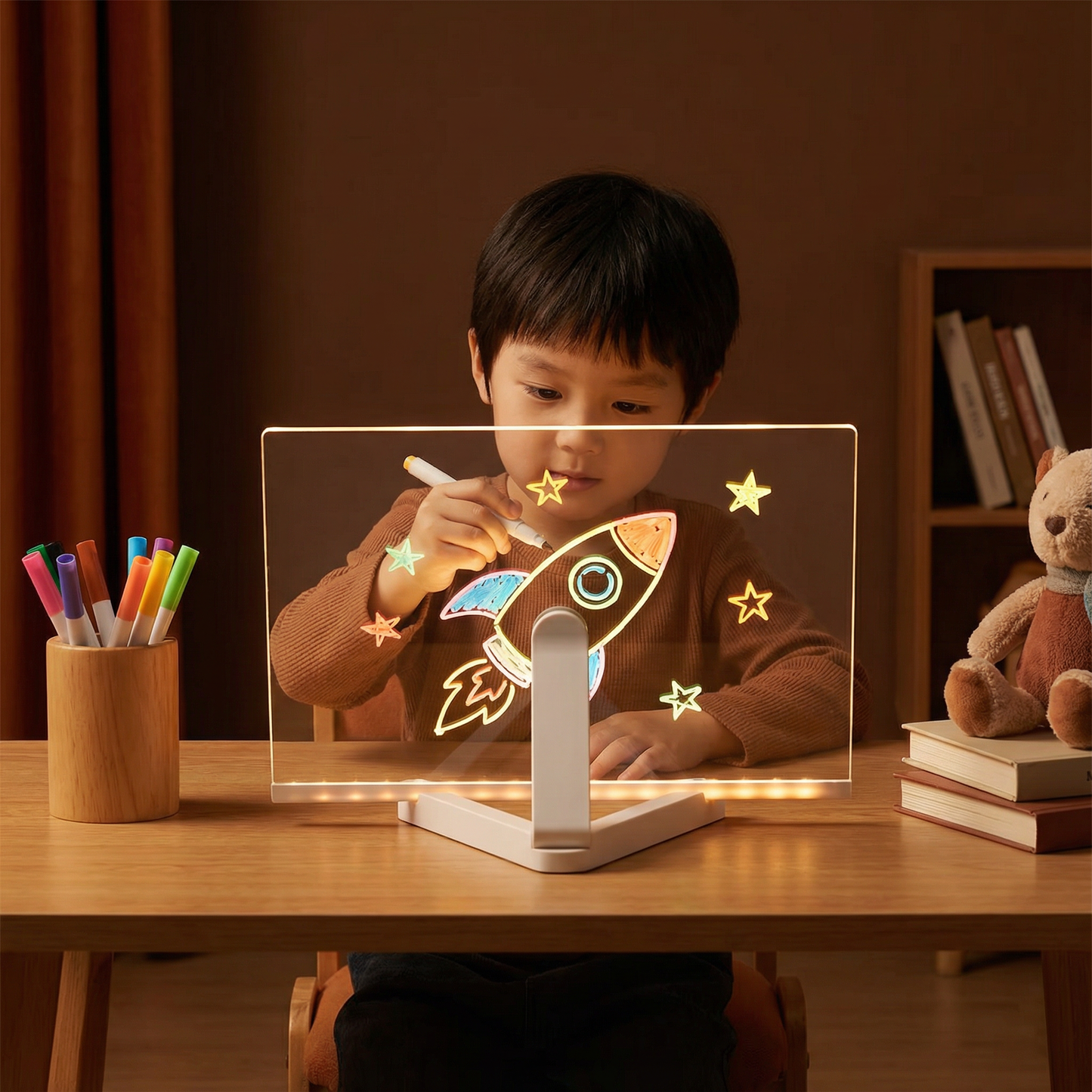 WonderGlow™ LED Drawing Board for Kids