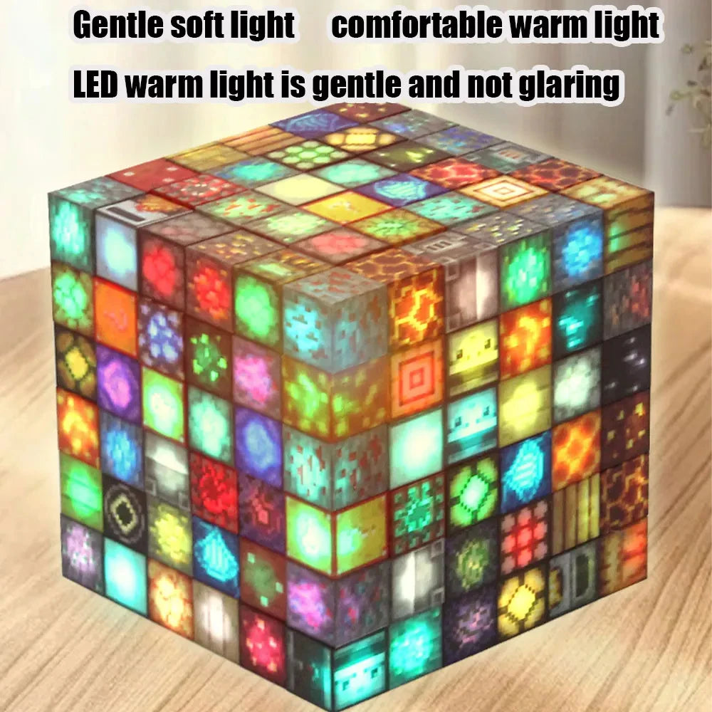 Magnetic Light Cubes