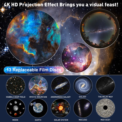 Galactic Night Light Projector
