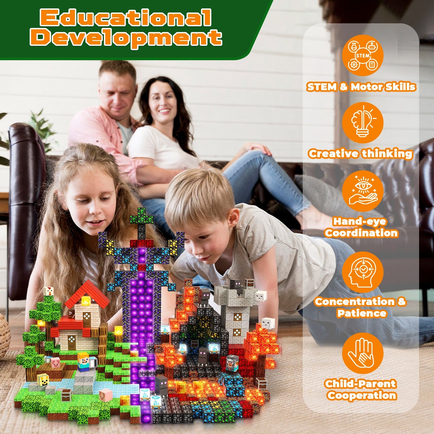 WonderLab™【Magic Forest】Building Blocks