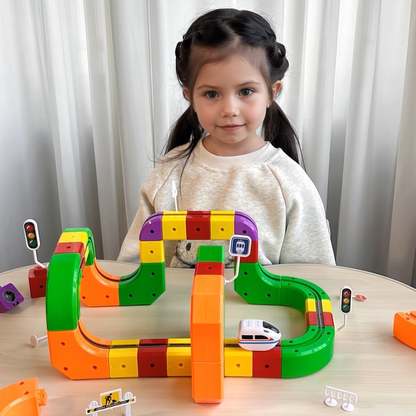 81pcs WonderTrack™ Magnetic Train Set